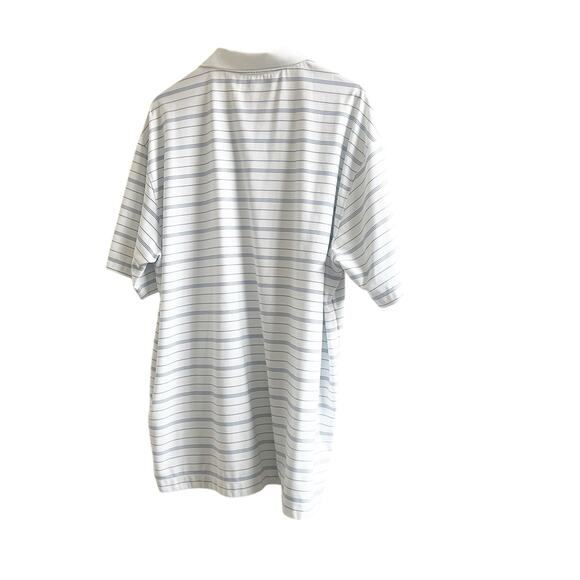 Nike Golf Polo Dri Fit Men’s Size XXL Multicolor Preowned Stripes Logo Shirt - Picture 2 of 12